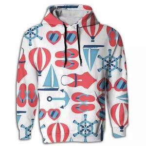 Jersey con estampado 3D de talla grande para hombre, por sublimación sudaderas con capucha, ropa informal básica de poliéster y algodón de alta calidad en blanco, sudadera con capucha para hombre - Product Image 5