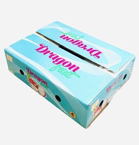 OEM plegable corrugado rectángulo dragón fruta embalaje flexográfico UV impreso cartón cajas de papel para la Agricultura envío - Product Image 5