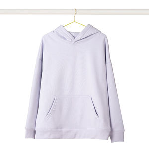 Venta al por mayor de sudaderas con capucha de gran tamaño para hombre con logotipo unisex de peso pesado 100% de algodón pesado orgánico en blanco de alta calidad sin cuerda a granel - Product Image 4