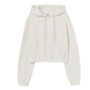 Sudadera Personalizada de Alta Calidad para Mujer, Manga Larga, Cuello Alto, Talla Grande, Tejida, Corta - Product Image 1