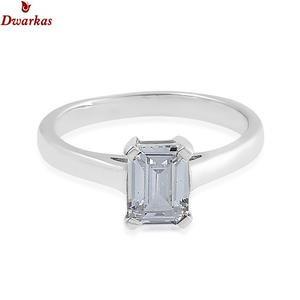 Bague en argent sterling 925 avec zircon blanc, bijoux fins de luxe, pour les fêtes de mariage, cadeau - Product Image 5