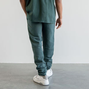 Chándal Fabricante Lavado ácido personalizado Unisex Sweatsuit Chándal Hombres Mujeres Sudadera con capucha lavada Cargo Joggers Conjunto de 2 piezas - Product Image 4