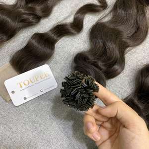 Extensions à Pointe Plate pour Bébé, 100% Cheveux Humains Naturels, Standard d'Exportation Droite - Product Image 5