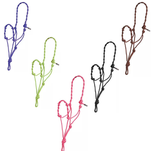 Nuevo Top Trending Equitación color personalizado lavable Cuerda trenzada básica Halter, Tachuela ecuestre Caballo Cuerda trenzada Halter - Product Image 2