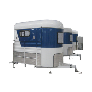 デラックス 2頭積み アングルロード 馬運車 トレーラー フロート - Product Image 3