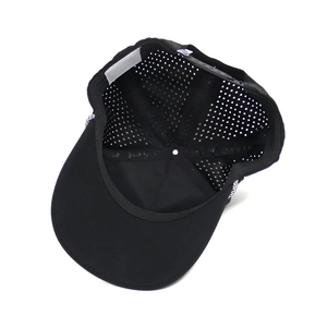 Gorra de Golf Impermeable Personalizada de Fábrica, 5 Paneles, Perforada con Láser, Logotipo de Goma Personalizado, Etiqueta Tejida Interna, Accesorios de Golf VN - Product Image 4