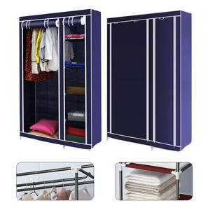 Guardarropa armadio armatibile Portatil Blanco con Tela y Cortina - Mueble Organizador Perchero - Product Image 6