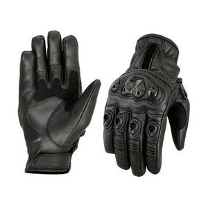 Gants en cuir véritable pour motocross, course automobile, sport, imperméables, nouveau design pour hommes, gants de moto - Product Image 1