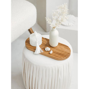 Plateau de table en bois avec design unique Dernière arrivée pour hôtel et maison Plateau de service à texture naturelle de haute qualité au meilleur prix - Product Image 5