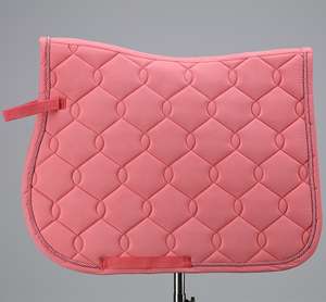 Selle de cheval personnalisée avec motif de quilting |   Sous-selle antidérapante douce, toutes tailles, équipement équestre en gros - Product Image 1