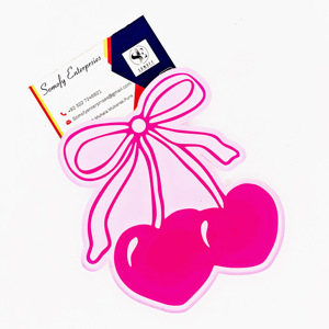 Carreaux de palette de cils en acrylique de fleur en forme de coeur durable de marque privée pince à épiler outils d'arc de cerise beauté d'extension de cils - Product Image 6