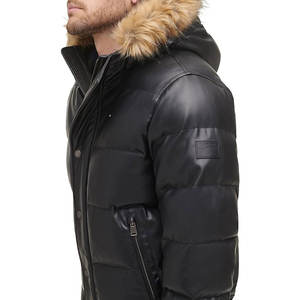 เสื้อแจ็กเก็ตบอมเบอร์หุ้มฉนวนกันความร้อนสำหรับฤดูหนาวและมาตรฐานขนาดใหญ่ & สูงกันลมสำหรับผู้ชาย - Product Image 5