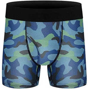 Calzoncillos bóxer de estilo moderno de secado rápido, transpirables y suaves, 95% algodón, 5% otras fibras, cintura elástica de altura media, cierre de cremallera, tejido de punto. - Product Image 3