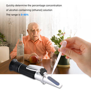 Réfractomètre portatif d'alcool pour l'essai de concentration d'alcool (0-80%) - Product Image 5