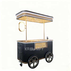 Exhibidor de Gelato y Helados para Venta Ambulante, Carrito de Comida Móvil, Kiosco de Calle - Product Image 2