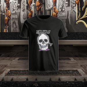 Camisetas de Alta Calidad para Hombre, Diseño de Calavera Vintage, Estilo Urbano, Impresión Digital, Corte Holgado Personalizado, 2026 - Product Image 3