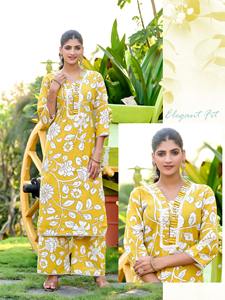 Kurti Moderno de Algodón Khadi, Traje Étnico de Diseño Hecho a Mano para Oficina, Fiesta, Boda, Recepción, Festivales y Funciones Tradicionales - Product Image 5