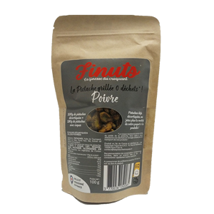 Pistaches françaises artisanales séchées et grillées, épicées, de haute qualité, paquet de 500g, sans huile de palme, sans additifs, saveur riche - Product Image 1