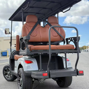 2025 nuevo 72V patinete eléctrico 2 + 2 plazas Mini carrito de golf para turismo viaje en coche 4 y 6 plazas opciones - Product Image 1