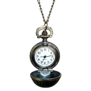 Antique Design Pocket Watch With Keychain Exam Quartz Watch <b>Clock</b> Camping Hiking Survival <b>Waterproof</b> Top Standard Product - Product Image 1