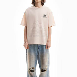 เสื้อยืดทรงบ็อกซี่ผู้ชายสั่งตัดไซส์ได้ MOQ ต่ำ สวมใส่สบาย ทันสมัย - Product Image 5