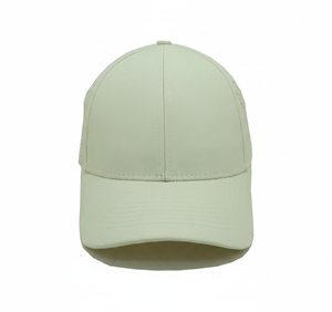 Wholesale Blank Polyester <b>Performance</b> Hat Contrast Line Detail Laser Cut Ventilation Structured Golf Cap Small MOQ - Product Image 1