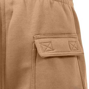 Short de survêtement de course OEM Streetwear Short de sport pour homme 100% coton polaire Logo personnalisé 5 pouces vêtements de sport d'entraînement French Terry - Product Image 5
