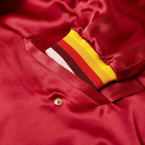 Chaqueta Bomber Varsity de satén inspirada en equipo de baloncesto Vintage para hombre para Phoenix Suns ropa de calle Retro prendas de vestir exteriores camuflaje - Product Image 6