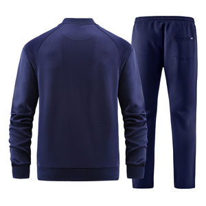 Ensemble de jogging pour homme en hiver - Toucher doux, antibactérien, coupe-vent, confortable, décontracté, coupe ample, tenue décontractée - Product Image 5