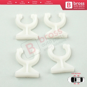 Clips de fixation pour support de lève-vitre BWR5110 pour Albea Siena Palio Doblo Panda Ducato Trafic Vivaro A Romeo 147 - Product Image 3
