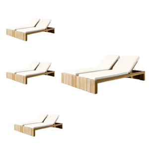 Offre Spéciale Canapés en bois d'extérieur de meilleure qualité Canapés confortables à cadre en bois de teck axés sur l'exportation d'Indonésie - Product Image 6