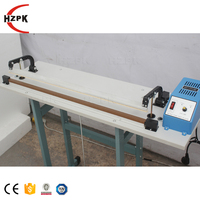 Machine de scellage verticale à pédale pour sacs en aluminium et plastique HZPK, scelleuse thermique