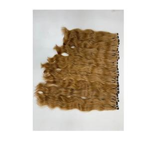 ผมคนจากกัมพูชาผมลอนธรรมชาติสำหรับต่อผมมนุษย์ผมคนอินเดียเรมี่ธรรมชาติไม่ผ่านกระบวนการ100% - Product Image 6