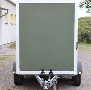 Remolque de Caja Cerrada WM Meyer WM C100, Remolque de Transporte de Carga de un Solo Eje - Product Image 2