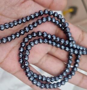 Cuentas facetadas de grado AAA de diamante de moissanita negro redondo de 5,50mm, excelente corte para joyería de moissanita y joyería personalizada - Product Image 6