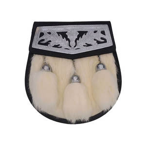 Sporran de cuero en relieve de alta calidad Sporrans de cuero escocés hechos a medida - Product Image 3