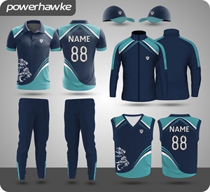 High Quality Full-<b>Set</b> <b>Cricket</b> Sportswear Customizable Team Uniforms and Kits - Product Image 4