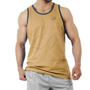 Ropa de fitness Camiseta sin mangas hecha en Pakistán Venta directa de fábrica Tallas grandes Ropa de verano Camiseta sin mangas para hombres - Product Image 1