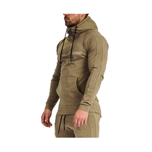 Sweat-shirts en molleton lourd pour hommes, logo personnalisé brodé, 100% coton, de haute qualité, pull à capuche d'hiver, prix bas, vente - Product Image 2