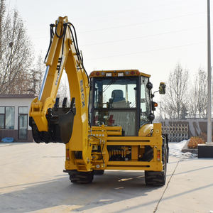 รถตักดินดีเซล85kw ได้รับการรับรองจาก CE 4WD พลังงานไฮดรอลิกสำหรับงานหนัก - Product Image 6