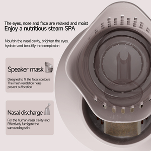 Herbal Facial <b>Steamer</b> Hot Mist Vaporizer Nose & Face Steam Care Device with Towel Steaming Function - Product Image 3