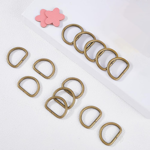 Hebillas de anillo en D de Metal de alta resistencia personalizadas, conectores de correa de seguridad fuertes para bolsos, cinturones, accesorios para manualidades DIY, Color de tamaño personalizado - Product Image 4