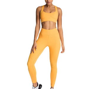 Factory Price Sport Wear <b>Bra</b> Elastic Waist Leggings For Women Fitness Gym Yoga Leggings Pants <b>Shaper</b> Pants - Product Image 6