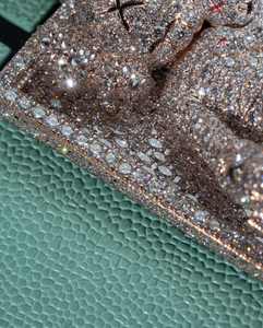 Pendentif en argent 925 personnalisable avec diamant moissanite et chaîne cubaine, bijoux glacés, style hip-hop, design de dessin animé - Product Image 6