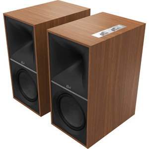 Wholesale The Nines 2-Way Active <b>Wireless</b> Bookshelf <b>Speakers</b> (Walnut, Pair) - Product Image 2