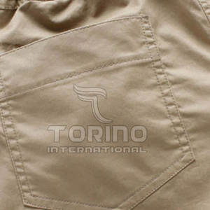 Shorts décontractés pour hommes, haute qualité, 100% coton toile, nouvelle mode, séchage rapide, motif uni, service OEM disponible, logo personnalisé - Product Image 6