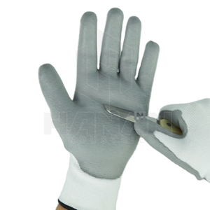 OEM ถุงมือทำงานที่ทำจากหนังมีที่จับที่คล่องแคล่วมากที่สุดป้องกันการกระแทกทนความร้อนสำหรับการทำงานที่แม่นยำ - Product Image 5