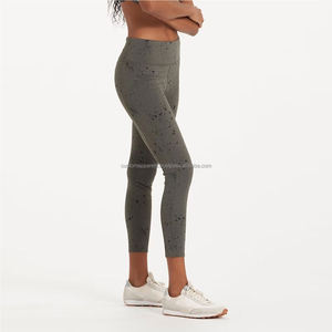 Leggings de yoga extensibles dans 4 sens les plus vendus pantalons de sport imprimés personnalisés pour les femmes vente en gros de leggings de sport - Product Image 2