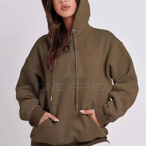 Custom Design Cotton Polyester Made Women Hoodies Light Weight <b>Top</b> Quality Hoodies For Women - Product Image 5