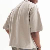 T-shirt Homme Vintage Effet Vieilli 100% Coton Uni – Vente en Gros 2026 – Meilleur Fournisseur